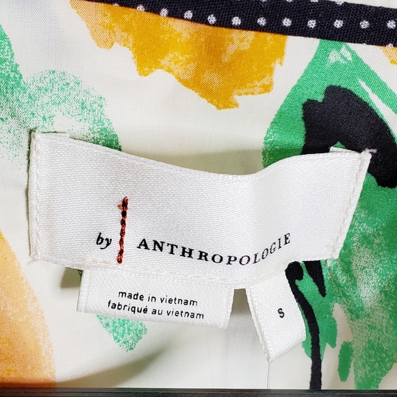 Anthropologie Poplin Blouse Sz S (NWT) - Picture 9 of 9